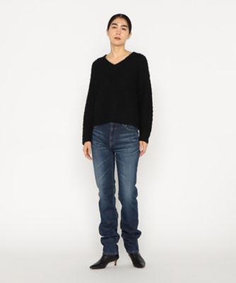 左綾ストレッチデニム ストレートパンツ（2803PK03