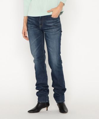 左綾ストレッチデニム ストレートパンツ（2803PK03