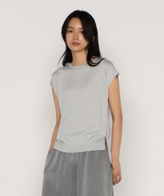 ＜BASILE28 (Women)＞１６Ｇ天竺ニットプルオーバー（２８０５ＩＫ０７）