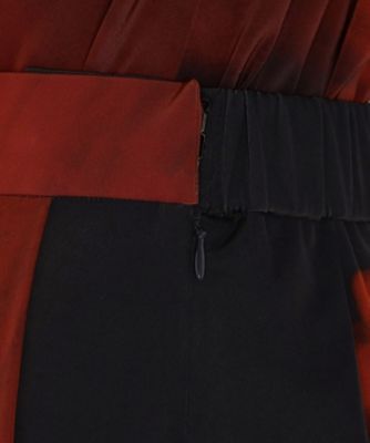 ＣＨＡＲＣＯＡＬ　＆　ＲＥＤ　ＳＨＡＤＥ　ロングタックスカート（２８０７ＦＩ０４）