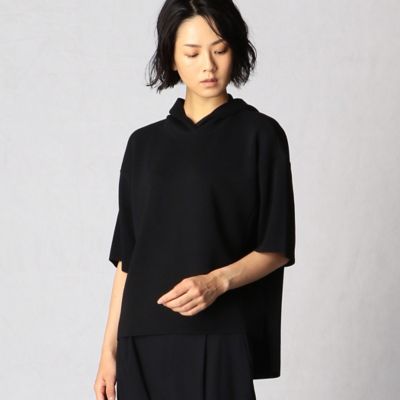 ＜BASILE28 (Women)＞３本針ニット　パーカ（２８０７ＩＷ０１）