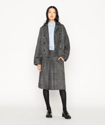 バーシー グレンチェックジャージー ハーフパンツ（2807PM12