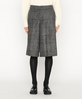 グレンチェックジャージー ハーフパンツ（2807PM12