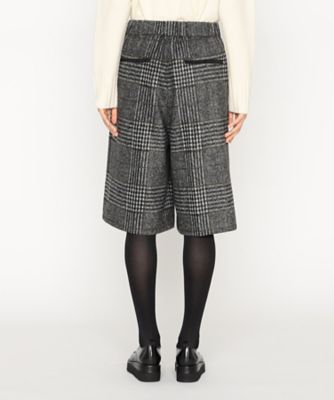 グレンチェックジャージー ハーフパンツ（2807PM12