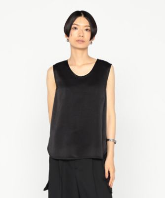 ハンマーサテン タンクトップ（2810BK16） | BASILE28 (Women