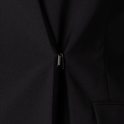 【セットアップ対応】ナイロントリコット　Ｖカラーロングジャケット（２８１３ＧＡ０４）