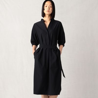 ＜BASILE28 (Women)＞ベルト付き　シャツドレス（２８１３ＯＣ０９）