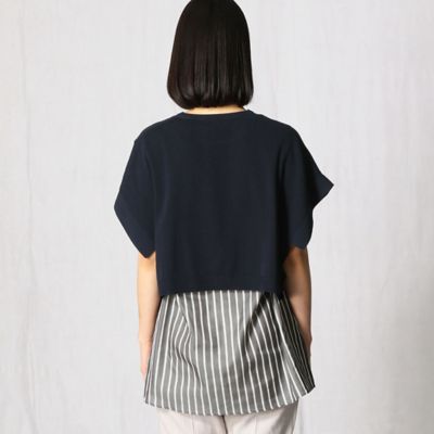 【アンサンブル】コンビネーションニット　プルオーバー（２８１４ＩＹ１５）