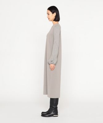 ＧＬＯＳＳＹ　ＲＩＢ　ラメプレーティングニットドレス（２８１４ＯＩ１０）