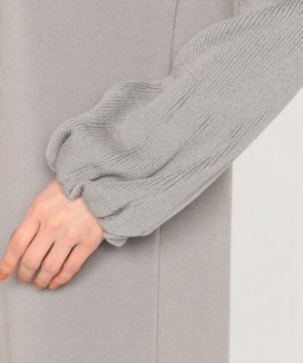 ＧＬＯＳＳＹ　ＲＩＢ　ラメプレーティングニットドレス（２８１４ＯＩ１０）