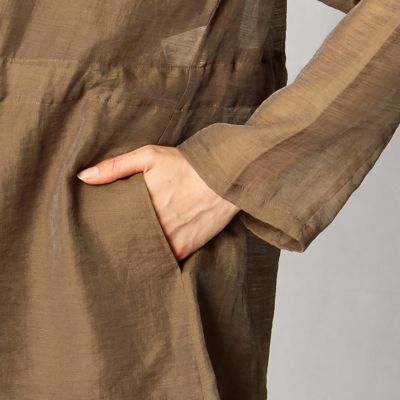 紅茶染めシャツブルゾン ２８１４ｖｌ１０ 三越伊勢丹オンラインストア 公式