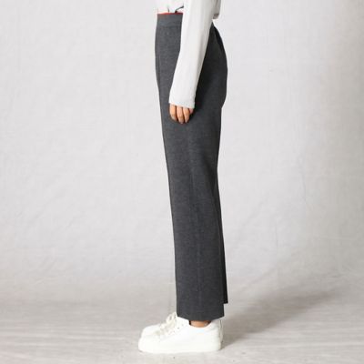 【セットアップ対応】コネクションニット　裏配色ニットパンツ（２８１９ＩＷ１７）