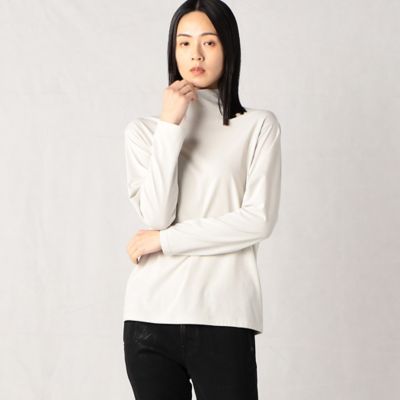 ＜BASILE28 (Women)＞ハイツイスト天竺　タートルネックプルオーバー（２８２０ＴＣ０１）