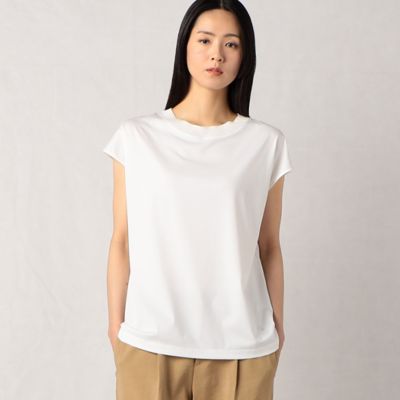 ＜BASILE28 (Women)＞ニットリブ付き　プルオーバー（２８２０ＴＣ０６）