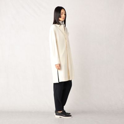 セットアップ対応】ウールフィール ロングシャツ（2821HA10 