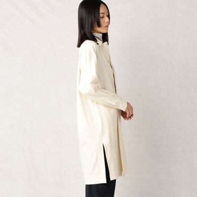 【セットアップ対応】ウールフィール　ロングシャツ（２８２１ＨＡ１０）