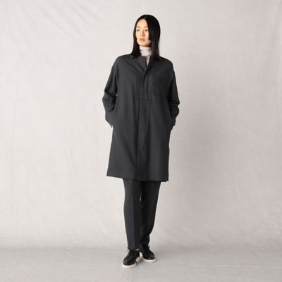 【セットアップ対応】ウールフィール　ロングシャツ（２８２１ＨＡ１０）