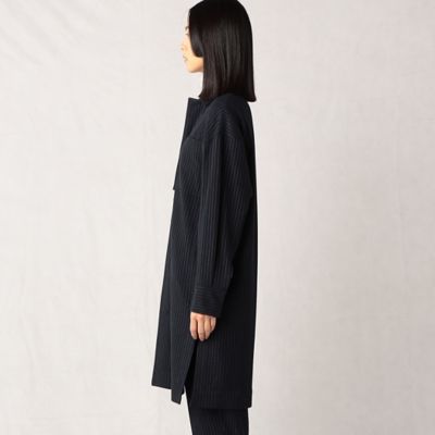 【セットアップ対応】ウールフィール　ロングシャツ（２８２１ＨＡ１０）