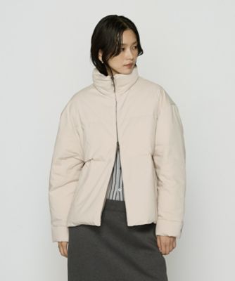 高密度ツイルスタンドカラー ショートダウン（2821UM02