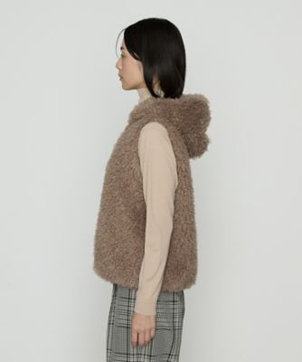 カシミヤゴート風 フェイクファージレ（2821VM09） | BASILE28