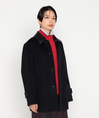 1920s ライトウェイトブラックモールスキン アトリエコート 背中心耳 1920s ライトウェイトブラックモールスキン アトリエコート 背中心耳