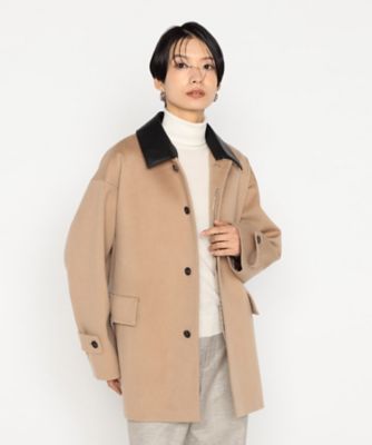 ＜BASILE28 (Women)＞ピュアカシミヤ　ワークコート（２８２１ＷＭ０２）