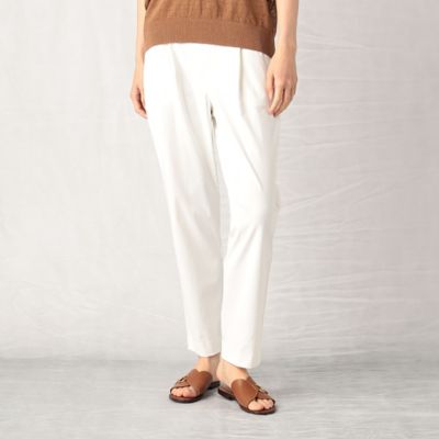 ＜BASILE28 (Women)＞ナノハイテンション　セミテーパードパンツ（２８２２ＰＣ０９）