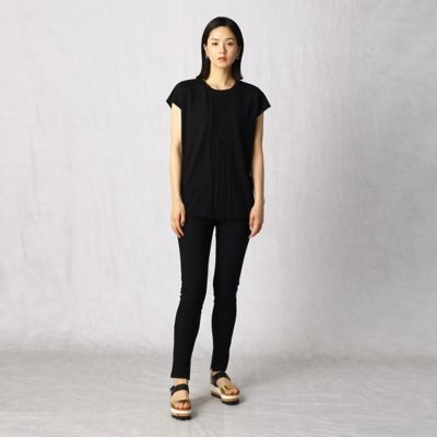 マクラメ　フレンチスリーブＴシャツ（２８２３ＥＹ１１）