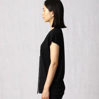 マクラメ　フレンチスリーブＴシャツ（２８２３ＥＹ１１）
