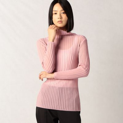 楽天市場】ワイドリブ ハイネック レディースの通販 