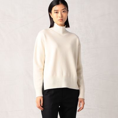 ＜BASILE28 (Women)＞ハイネックスムース　ニットプルオーバー（２８２３ＩＥ１６）