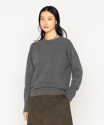 ラウンドネック ニットプルオーバー（2823IM11） | BASILE28