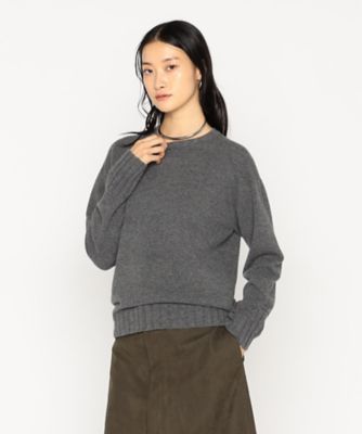 ラウンドネック ニットプルオーバー（2823IM11） | BASILE28