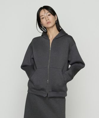 BASILE28 (Women)/バジーレヴェントット EXダンボール パーカ(2836VM06) チャコール トップス【三越伊勢丹/公式】