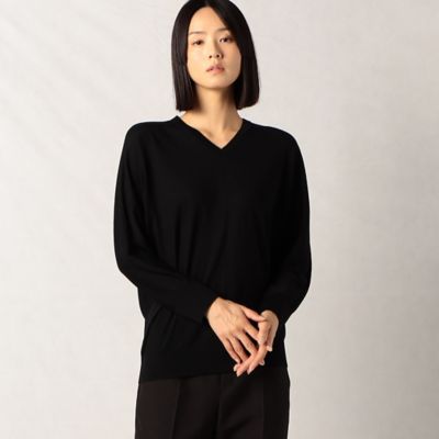 ＜BASILE28 (Women)＞〔　＋サイズ　〕　エッセンシャルニット　ドルマンスリーブプルオーバー（２８６１ＩＥ０５）