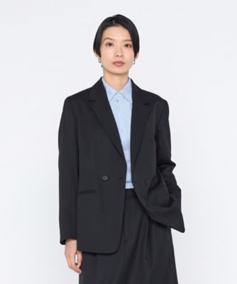 ＜BASILE28 (Women)＞〔　＋サイズ　〕　７２ギャバ　ジャケット（２８６１ＪＯ０２）