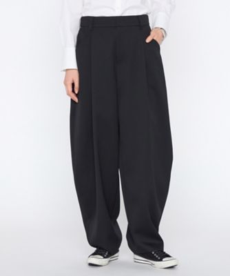 ＜BASILE28 (Women)＞〔　＋サイズ　〕　二重織ギャバ　バルーンパンツ（２８６１ＰＯ１９）