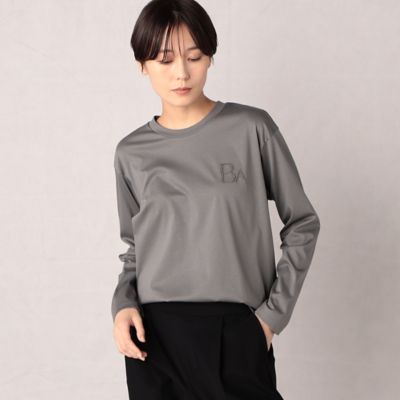 ＋サイズ 〕 BA刺繍 長袖Tシャツ（2861TE02） | BASILE28