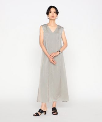 ＜BASILE28 (Women)＞〔　＋サイズ　〕センシティブストライプ　ドレス（２８６３ＯＭ０２）