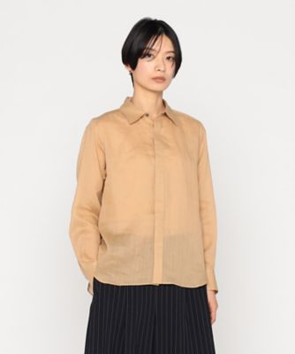 〔　＋サイズ　〕　マニッシュストライプ　シャツ（２８６６ＨＫ０３）
