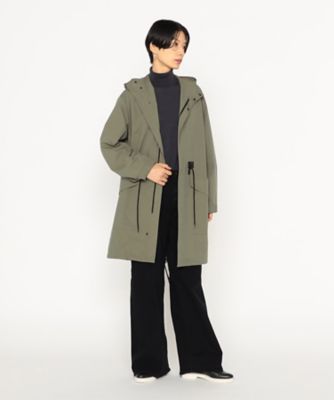 ＋サイズ 〕 マイクロピーチ モッズコート（2866MM01