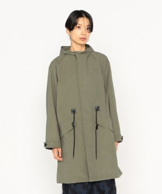 新品タグ付き　アレフルード　モッズコート ＋サイズ 〕 マイクロピーチ モッズコート（2866MM01