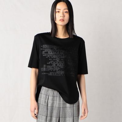 〔　＋サイズ　〕　デジタルロゴ　Ｔシャツ（２８６８ＴＣ０５）