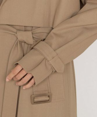 ＋サイズ 〕 Convertible Trench レイヤード