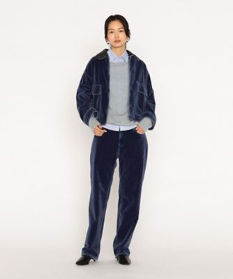 LUDLOW パワーショルダー　ベルベットジャケット JACKET— LUDLOW STORE