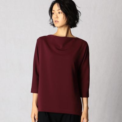 ＜BASILE28 (Women)＞ドレープネック　プルオーバー（２８７７ＥＷ０３）