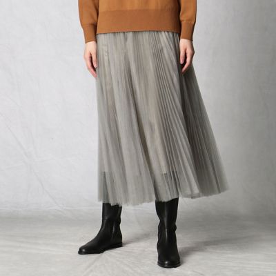 ナイロンチュール プリーツスカート ２８７７ｆｒ０４ 三越伊勢丹オンラインストア 公式