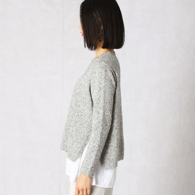 ループヤーン　インナータンクトップ付きニットプルオーバー（２８７７ＩＹ０４）