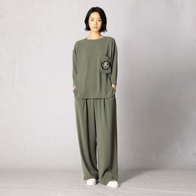 【セットアップ対応】リラックス　ワイドパンツ（２８７７ＰＷ１５）