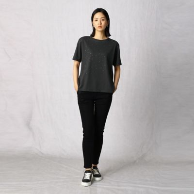 ビジュー加工　Ｔシャツ（２８７７ＴＹ１７）